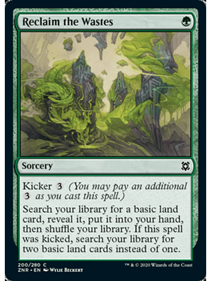 Reclaim the Wastes - ZNR - C