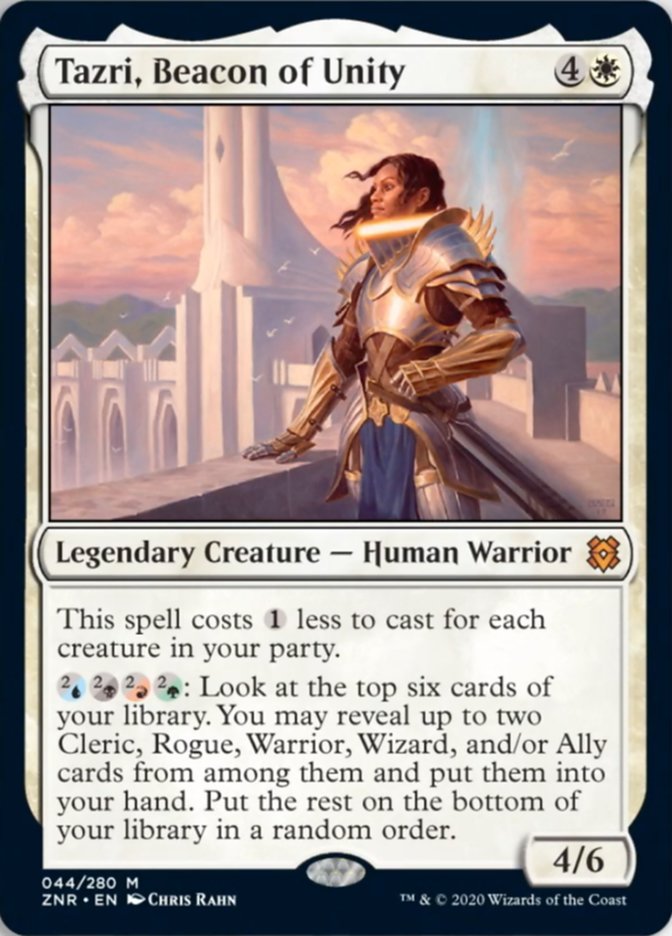 Tazri, Beacon of Unity - ZNR - M  1