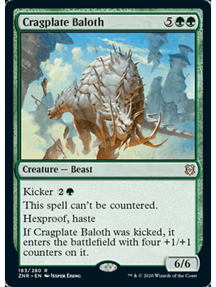 Cragplate Baloth - ZNR - R