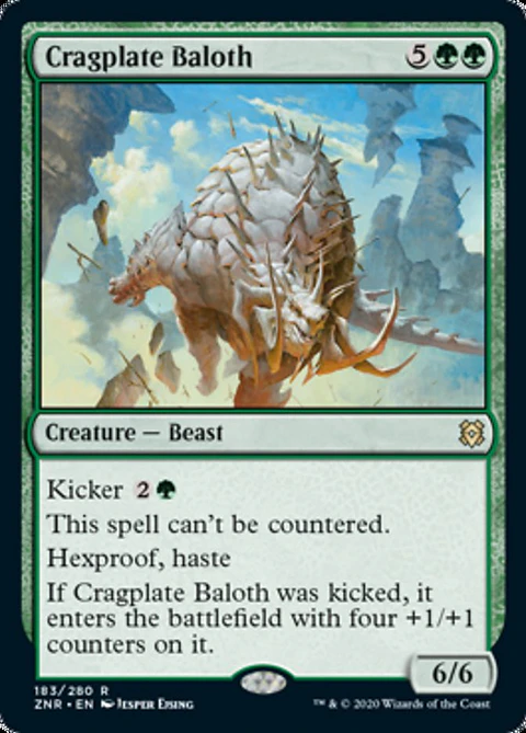 Cragplate Baloth - ZNR - R