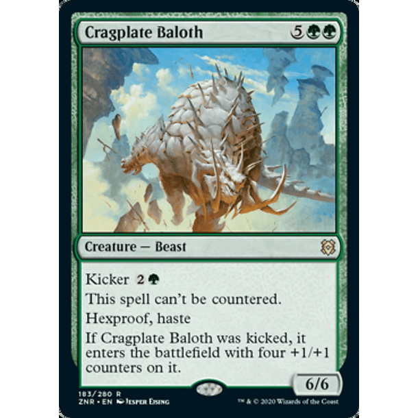 Cragplate Baloth - ZNR - R