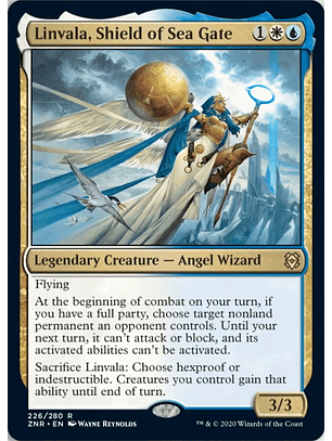 Linvala, Shield of Sea Gate - ZNR - R 