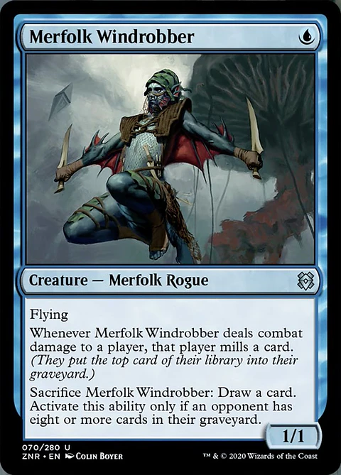 Merfolk Windrobber - ZNR - U