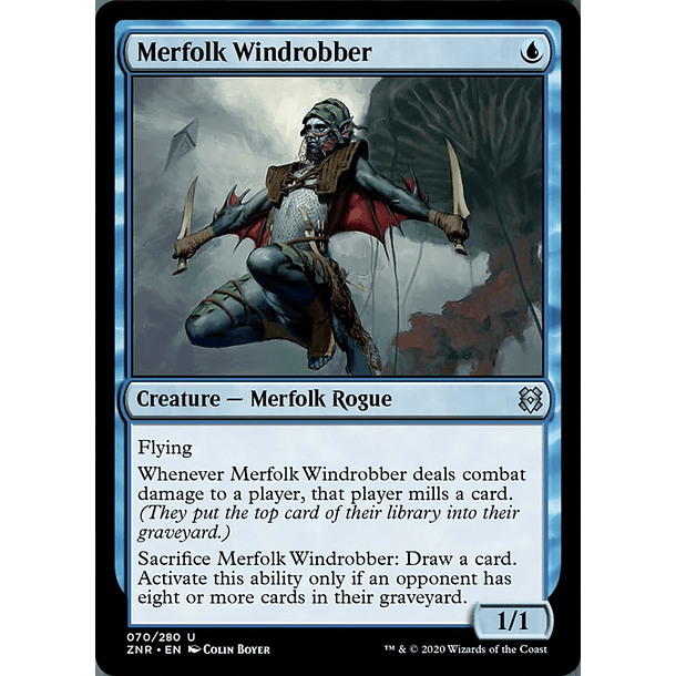 Merfolk Windrobber - ZNR - U