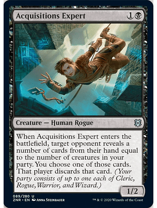 Acquisitions Expert - ZNR - U 