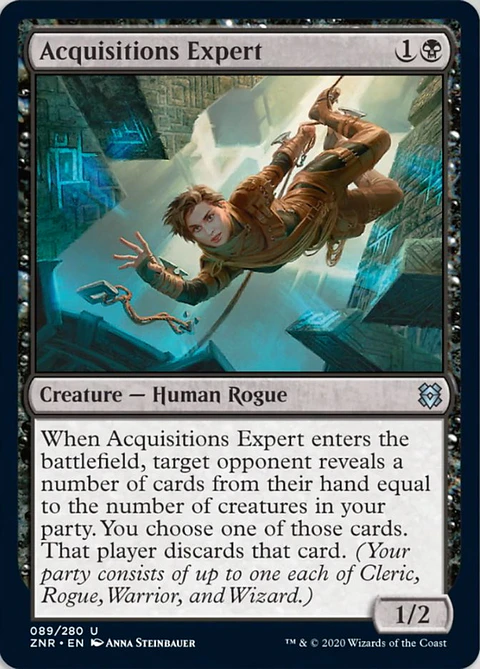 Acquisitions Expert - ZNR - U 