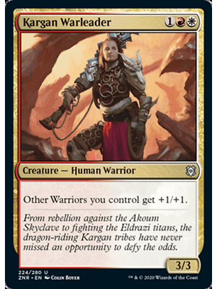 Kargan Warleader - ZNR - U 