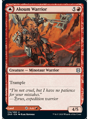 Akoum Warrior - ZNR - U 