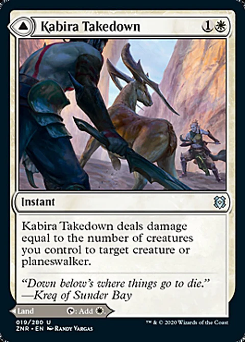 Kabira Takedown - ZNR - U 