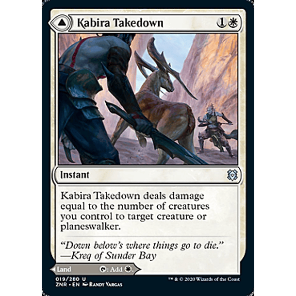 Kabira Takedown - ZNR - U 