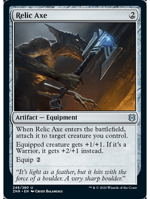 Relic Axe - ZNR - U 