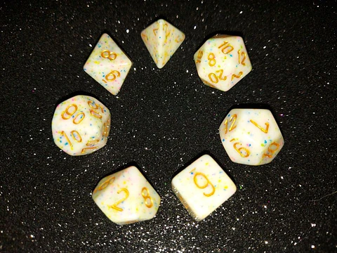 Set Dados Chessex - Confetti juego de 7 