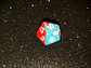 Dado 20 caras - Chessex - Rojo/Azul  - Miniatura 1