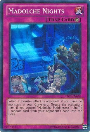 Madolche Nights - LTGY-EN076 - Super Rare (DESGASTADA) 1
