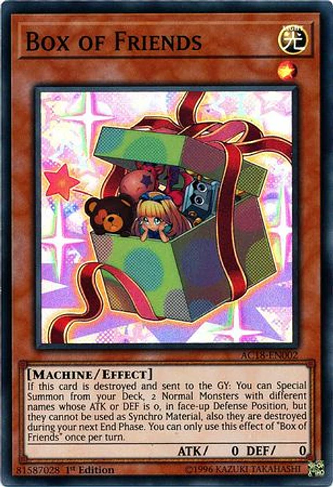 Box of Friends - AC18-EN002 - Super Rare