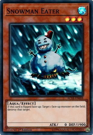 Snowman Eater - AC18-EN008 - Super Rare 1