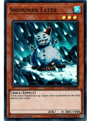 Snowman Eater - AC18-EN008 - Super Rare