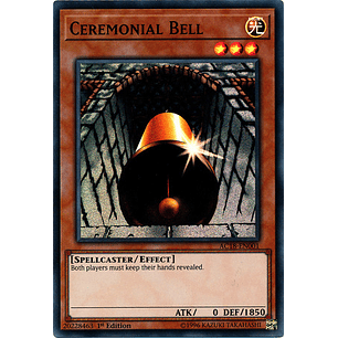 Ceremonial Bell - AC18-EN001 - Super Rare