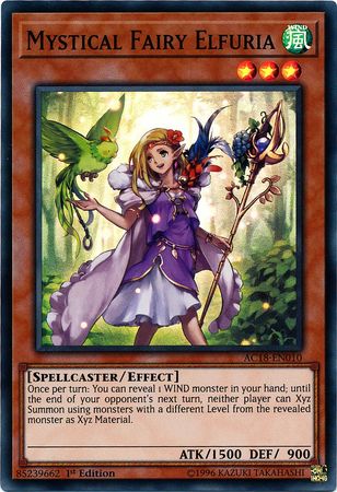 Mystical Fairy Elfuria - AC18-EN010 - Super Rare 1