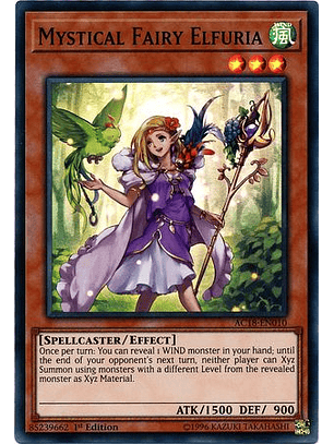 Mystical Fairy Elfuria - AC18-EN010 - Super Rare