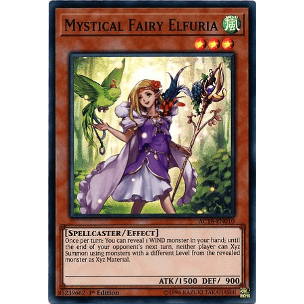 Mystical Fairy Elfuria - AC18-EN010 - Super Rare