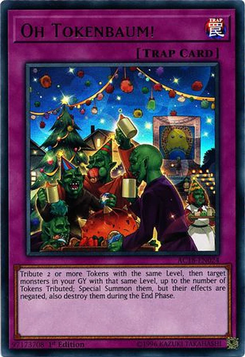 Oh Tokenbaum! - AC18-EN024 - Ultra Rare