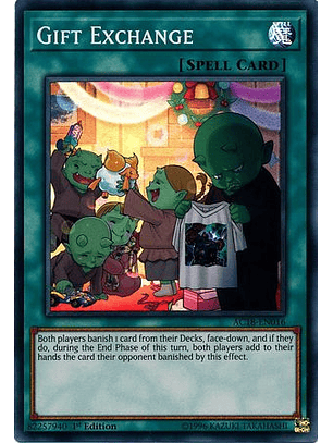 Gift Exchange - AC18-EN016 - Super Rare