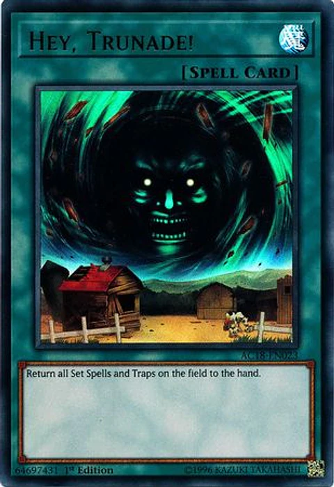 Hey, Trunade! - AC18-EN023 - Ultra Rare 