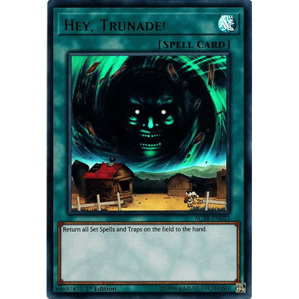 Hey, Trunade! - AC18-EN023 - Ultra Rare 