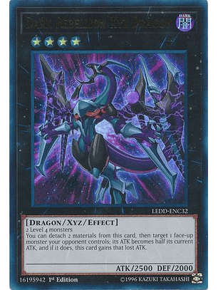 Dark Rebellion Xyz Dragon - LEDD-ENC32 - Ultra Rare