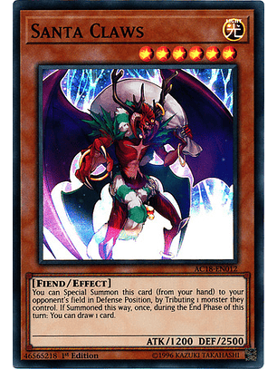 Santa Claws - AC18-EN012 - Super Rare