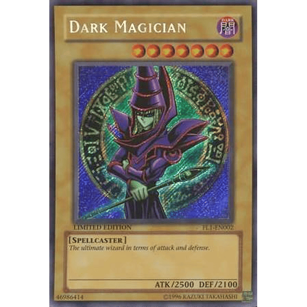 Dark Magician - FL1-EN002 - Secret Rare (daño Leve)