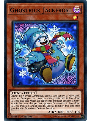 Ghostrick Jackfrost - AC18-EN003 - Super Rare
