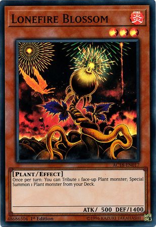 Lonefire Blossom - AC18-EN017 - Super Rare 1
