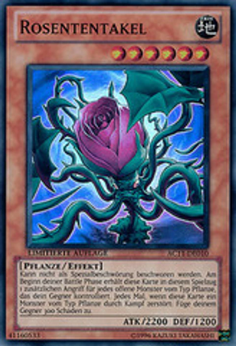 Rose Tentacles - Super Rare - AC11-DE010 (ALEMAN)