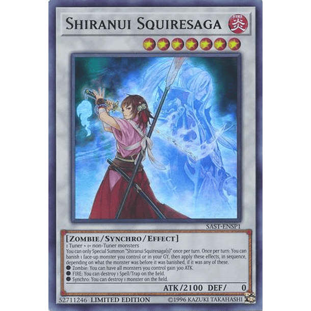 Shiranui Squiresaga - SAST-ENSP1 - Ultra Rare