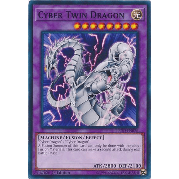 Cyber Twin Dragon - LEDD-ENB26 - Common 