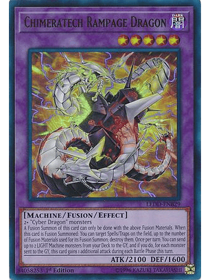 Chimeratech Rampage Dragon - LEDD-ENB29 - Ultra Rare