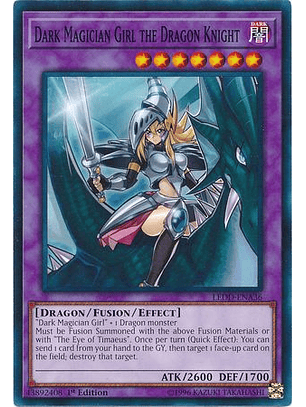 Dark Magician Girl the Dragon Knight - LEDD-ENA36 - Common