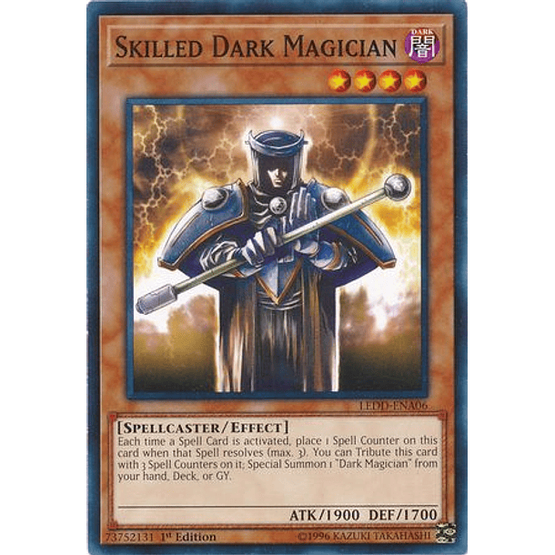 Skilled Dark Magician - LEDD-ENA06 - Common