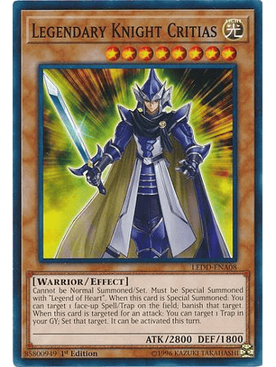Legendary Knight Critias - LEDD-ENA08 - Common 