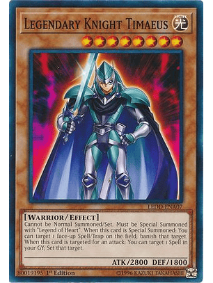 Legendary Knight Timaeus - LEDD-ENA07 - Common