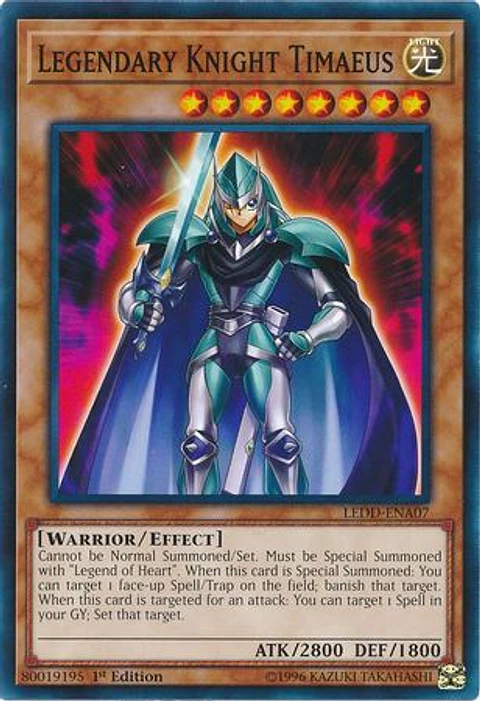 Legendary Knight Timaeus - LEDD-ENA07 - Common