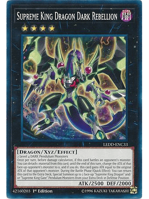 Supreme King Dragon Dark Rebellion - LEDD-ENC33 - Common