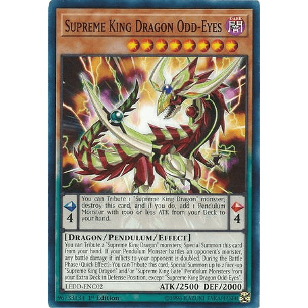 Supreme King Dragon Odd-Eyes - LEDD-ENC02 - Common