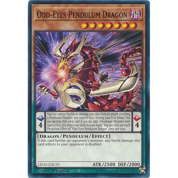 Odd-Eyes Pendulum Dragon - LEDD-ENC01 - Common