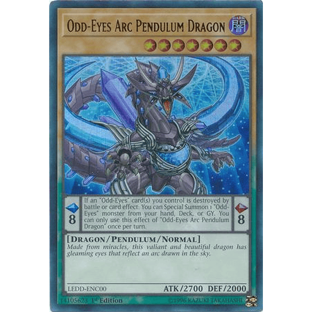 Odd-Eyes Arc Pendulum Dragon - LEDD-ENC00 - Ultra Rare