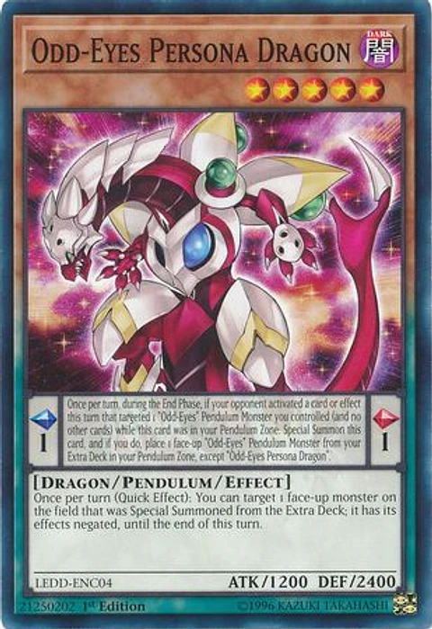 Odd-Eyes Persona Dragon - LEDD-ENC04 - Common