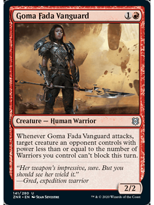 Goma Fada Vanguard - ZNR - U 