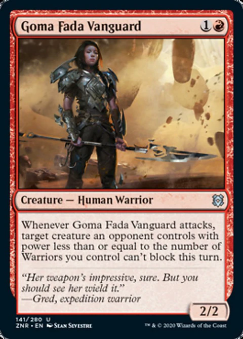 Goma Fada Vanguard - ZNR - U 